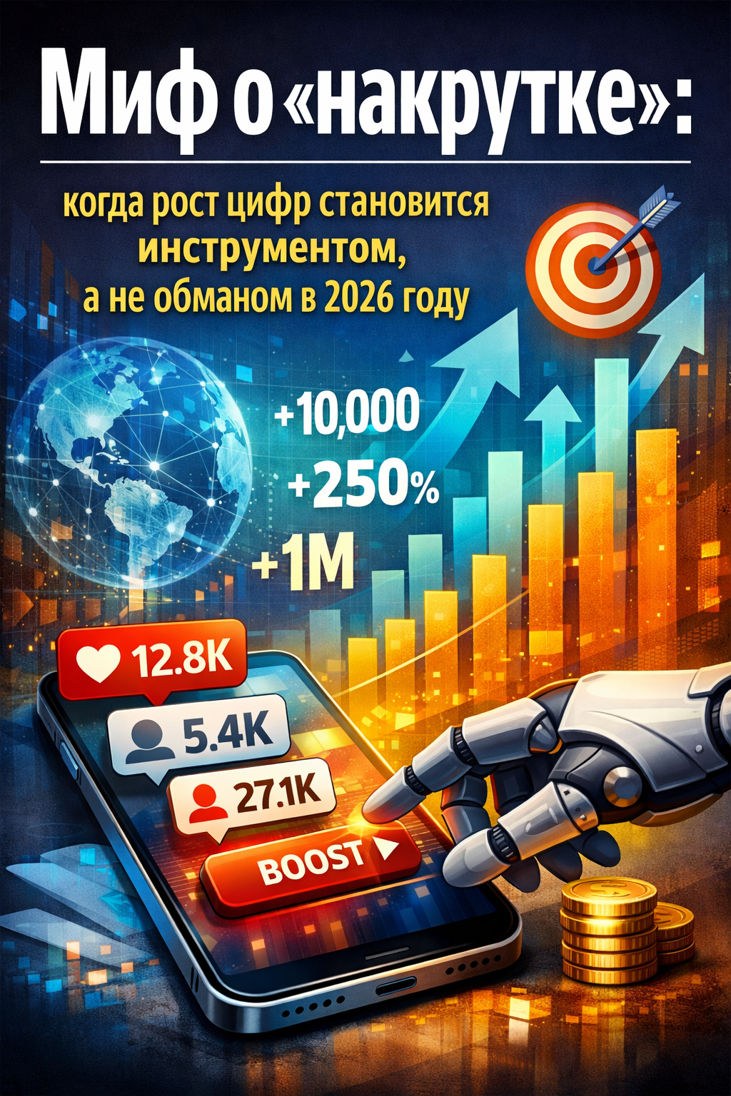 Мифы о быстром росте: как цифры станут инструментом, а не обманом в соцсетях.