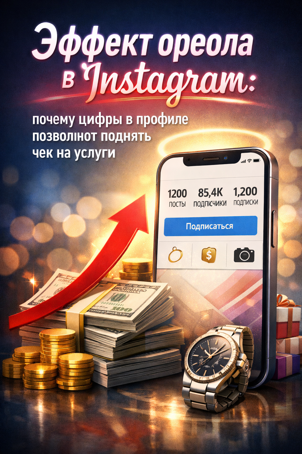 Накрутка подписчиков в Instagram: как цифры в профиле поднимают ваш чек