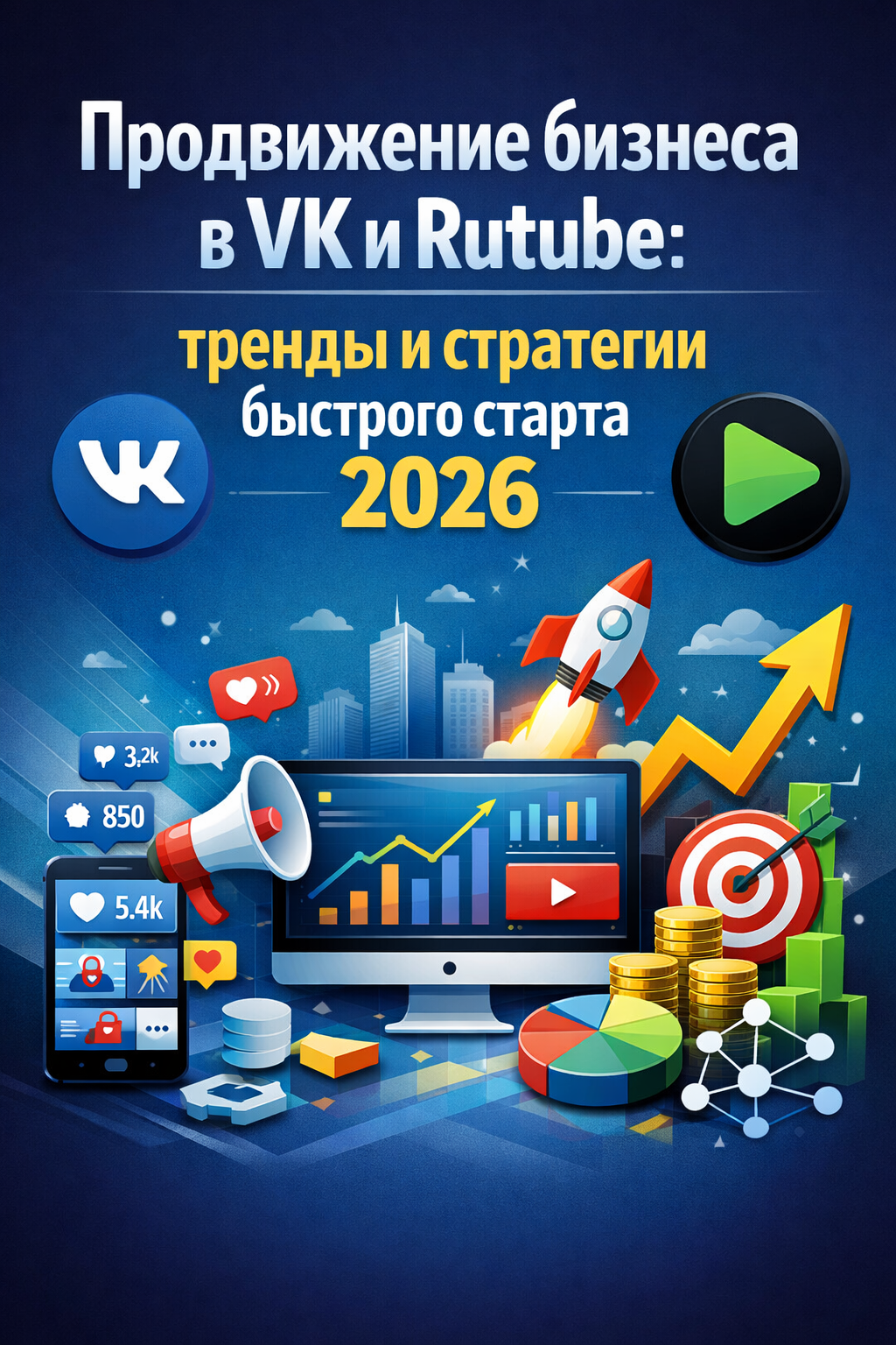 Накрутка VK и Rutube 2026: секретные стратегии быстрого старта для бизнеса.